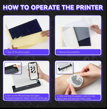 Load image into Gallery viewer, Bluetooth wireless printer
